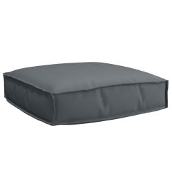 Coussin Anthracite 60 x 60 x 12 cm Tissu Oxford