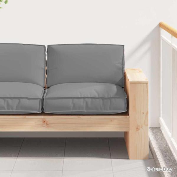 Coussin Gris 80 x 80 x 12 cm Tissu Oxford