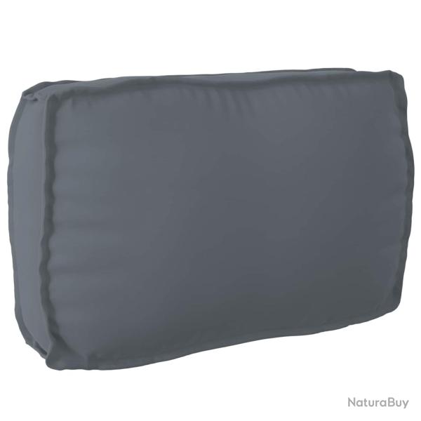 Coussin Anthracite 70 x 40 x 12 cm Tissu Oxford