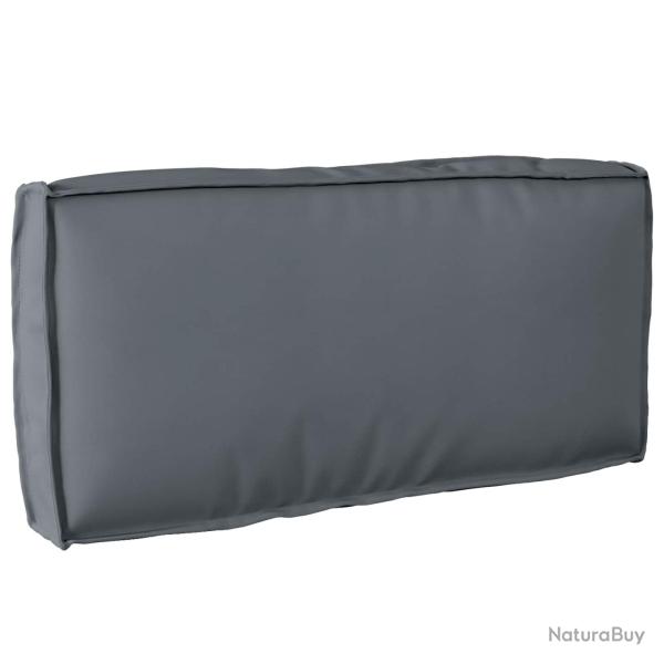 Coussin Anthracite 80 x 40 x 12 cm Tissu Oxford