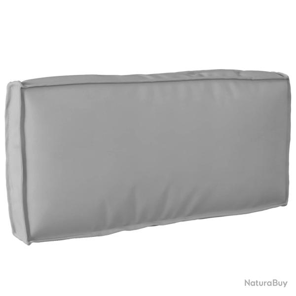 Coussin Gris 80 x 40 x 12 cm Tissu Oxford