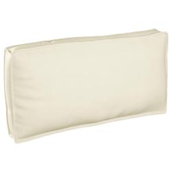 Coussin Cr&egrave;me 120 x 60 x 12 cm Tissu Oxford