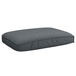 Coussin Anthracite 120 x 80 x 12 cm Tissu Oxford