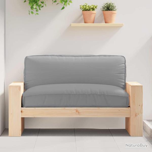 Coussin Gris 120 x 80 x 12 cm Tissu Oxford