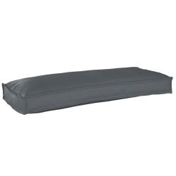 Coussin Anthracite 100 x 40 x 8 cm Tissu Oxford