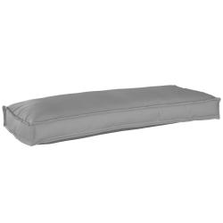 Coussin Gris 100 x 40 x 8 cm Tissu Oxford