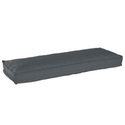 Coussin Anthracite 120 x 40 x 8 cm Tissu Oxford