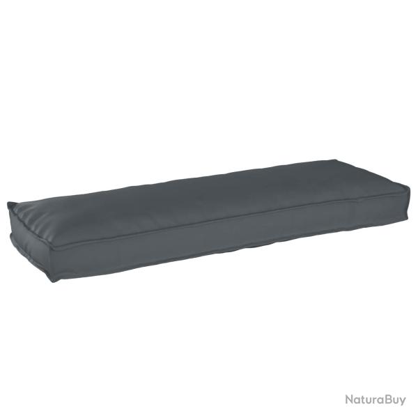 Coussin Anthracite 120 x 40 x 8 cm Tissu Oxford