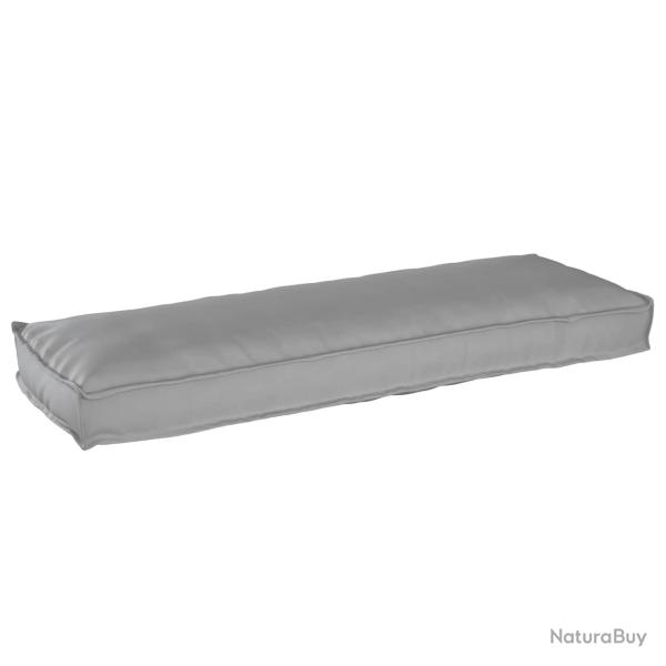 Coussin Gris 120 x 40 x 8 cm Tissu Oxford
