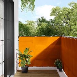 Paravent de balcon orange 120 x 700 cm 100 % polyester Oxford