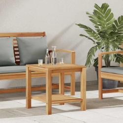Table basse Marron 45 x 45 x 45 cm Bois de teck massif
