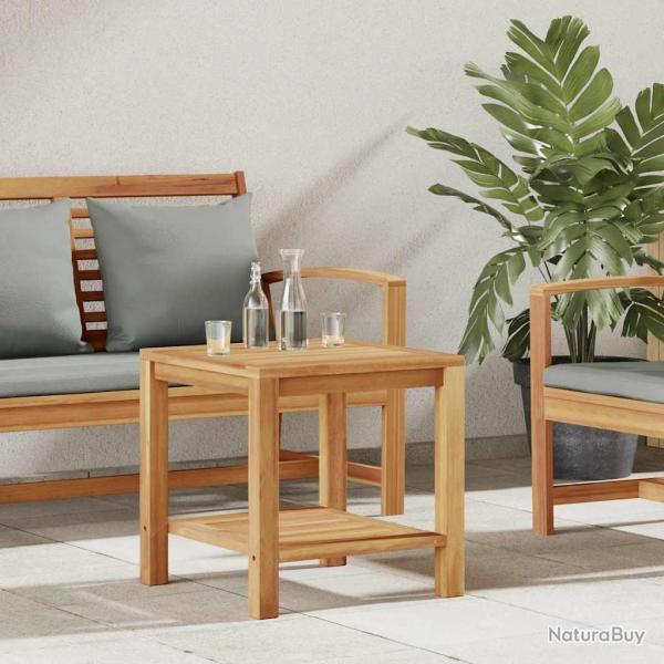 Table basse Marron 45 x 45 x 45 cm Bois de teck massif