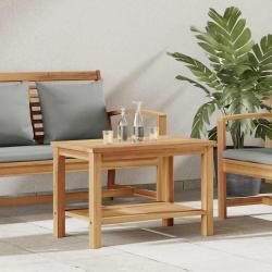 Table basse Marron 70 x 40 x 45 cm Bois de teck massif