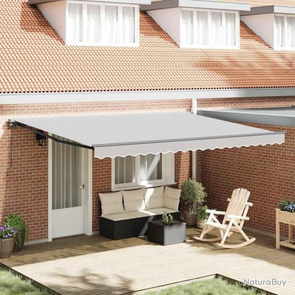 Cadre d'auvent R�glable Anthracite 4 � 3 m Acier
