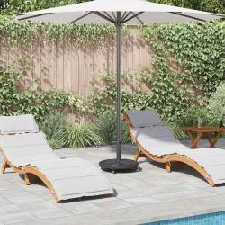 Pied de parasol Art d&eacute;co Noir &Oslash; 45 x 39,5 cm Fer