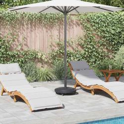 Pied de parasol Art d&eacute;co Noir &Oslash; 45 x 39.5 cm Fer