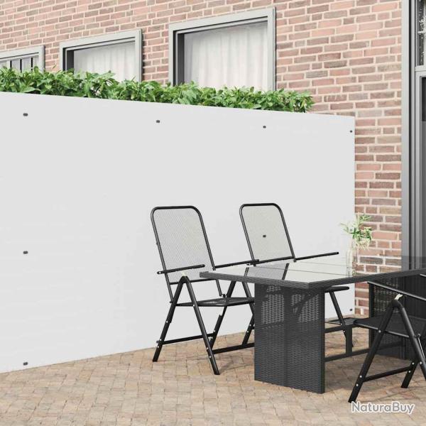Cl�ture de double face blanche 1,8 x 3 m PVC