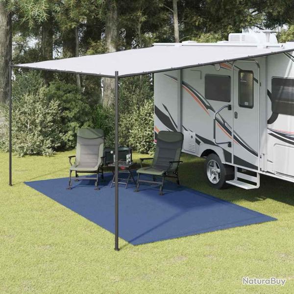 Tapis de tente Bleu 500 � 350 cm Polyester