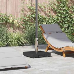 Pied de parasol Noir 41 x 41 x 37 cm Granite