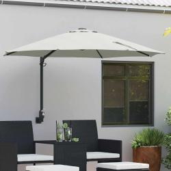Parasol de Sable 248 x 248 x 148 cm Polyester et Acier