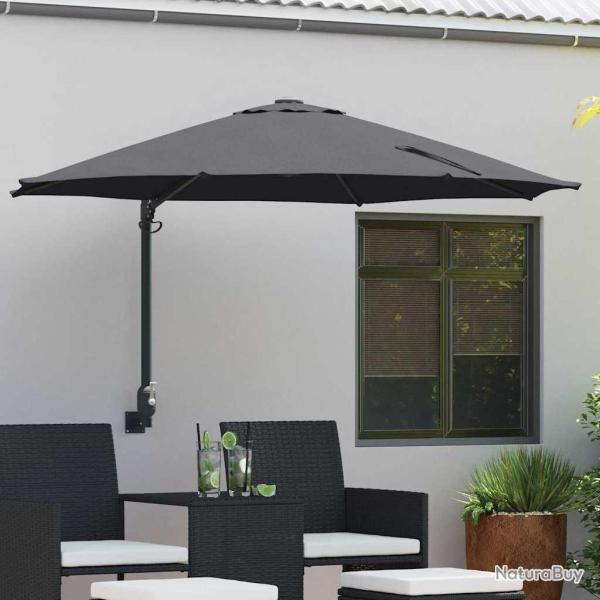Parasol de Anthracite 248 x 248 x 148 cm