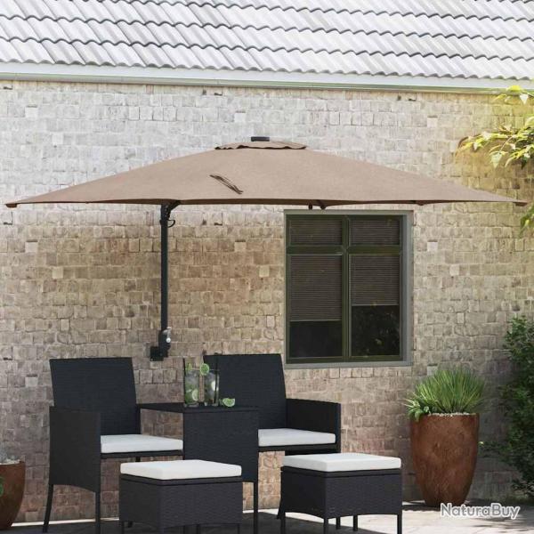Parasol de Taupe 248,5 x 247,5 x 160 cm