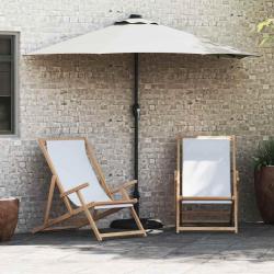 Parasol de Sable 294 x 150 x 223 cm Polyester et Acier
