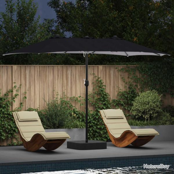 Parasol de Anthracite 385 x 209 x 244 cm Polyester