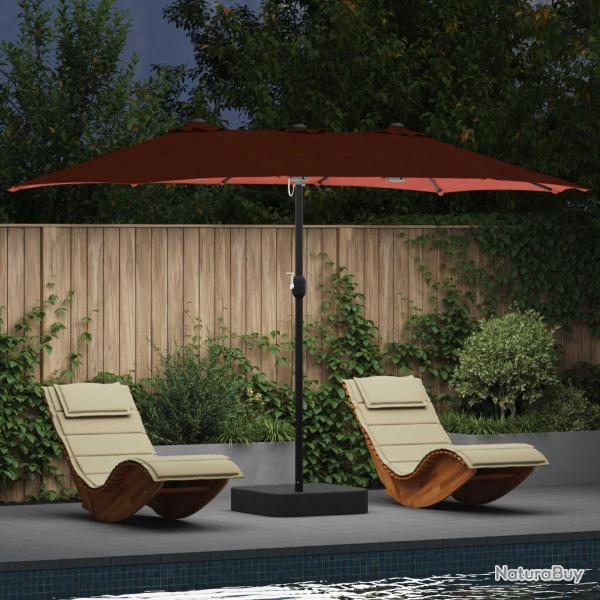 Parasol de Terre cuite 385 x 209 x 244 cm Polyester