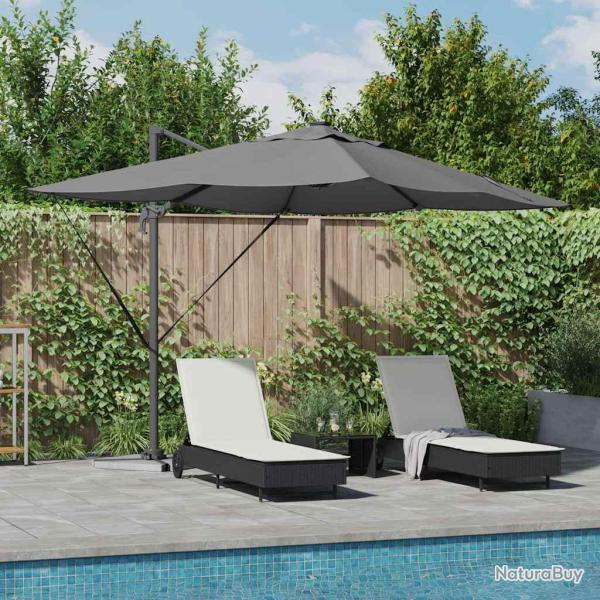 Parasol Anthracite 352 x 251 x 265 cm Polyester et Aluminium