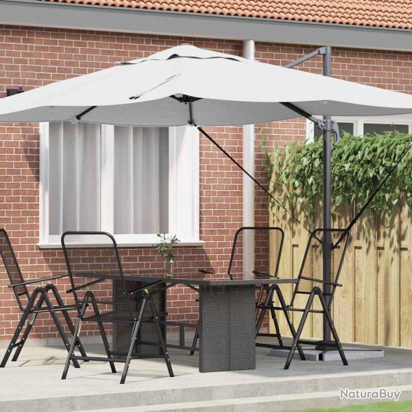 Parasol Sable 351 x 250 x 260 cm Polyester et Aluminium