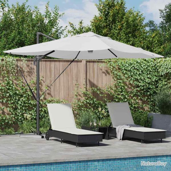 Parasol Sable 351 x 250 x 253 cm Polyester et Aluminium