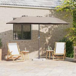 Parasol de Taupe 370 x 197 x 239 cm