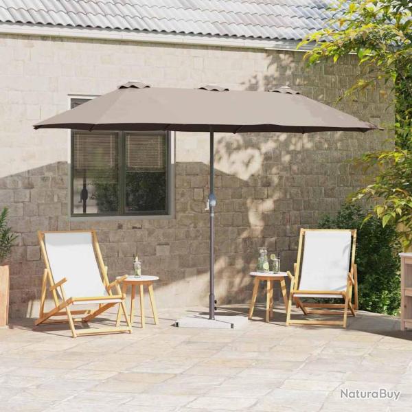 Parasol de Taupe 370 x 197 x 239 cm