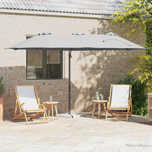 Parasol Sable 372 x 198 x 243 cm Polyester et Aluminium
