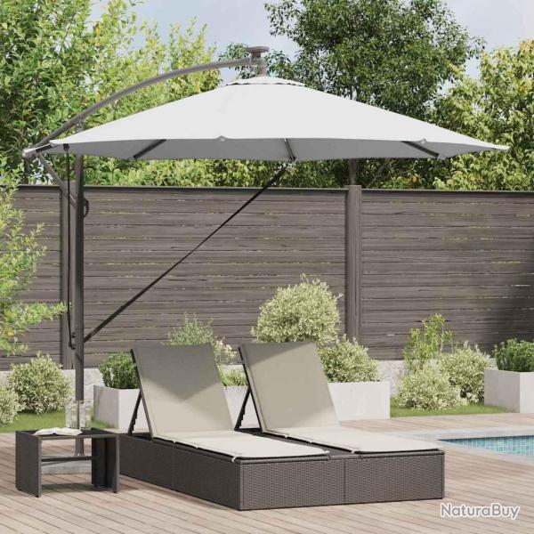 Parasol Sable 294 x 294 x 248 cm Polyester et Aluminium