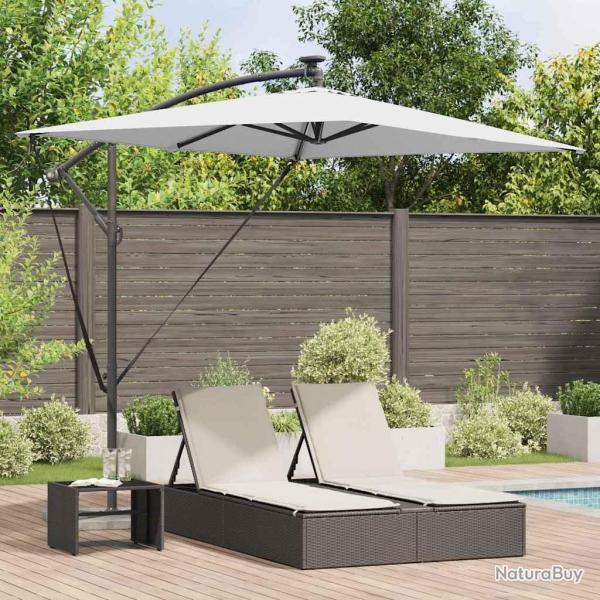 Parasol Sable 294 x 200 x 270 cm Polyester et Aluminium