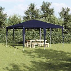 Tente de f&ecirc;te Bleu 400 x 400 x 266 cm Poly&eacute;thyl&egrave;ne et acier