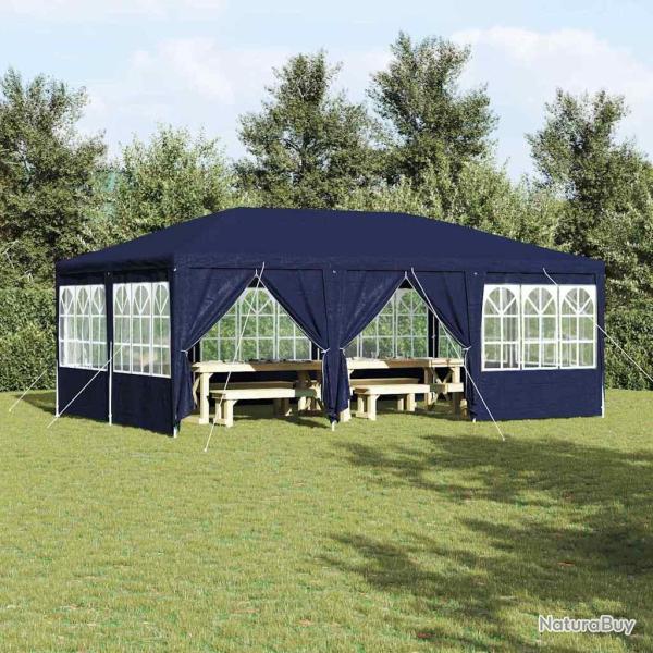 Tente de f�te Bleu 600 x 400 x 266 cm Poly�thyl�ne