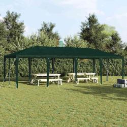Tente de f&ecirc;te Vert 800 x 400 x 266 cm Poly&eacute;thyl&egrave;ne et acier