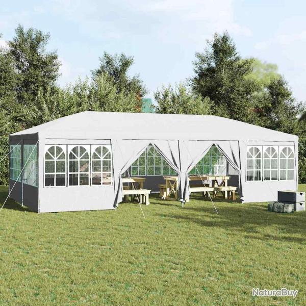 Tente de f�te Blanc 800 x 400 x 266 cm Poly�thyl�ne