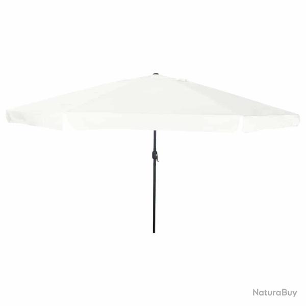 Parasol de Sable 394 x 394 x 248 cm Polyester et Acier