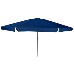 Parasol de 394 x 394 x 248 cm Polyester et Acier Azur