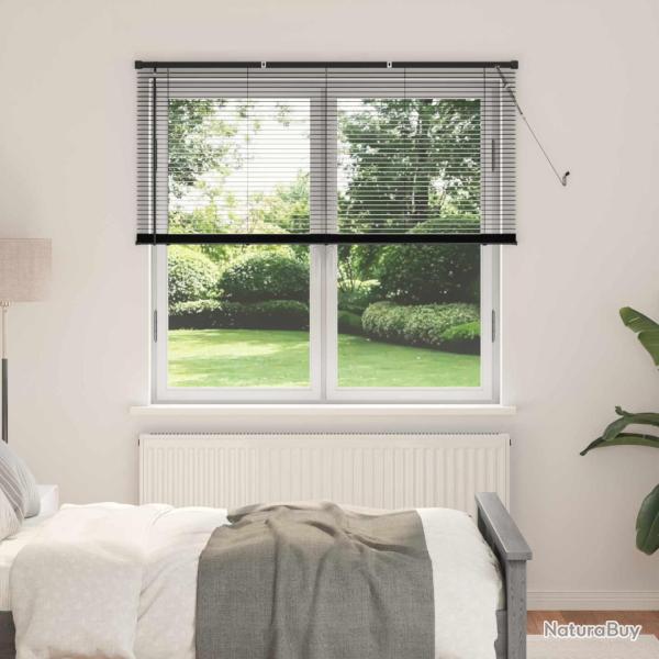 Store V�nitien Noir 150 x 130 cm 25 mm PVC