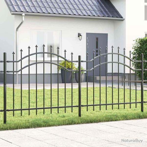 Cl�ture de WOERDEN 240 x 140 cm Acier peint par poudre