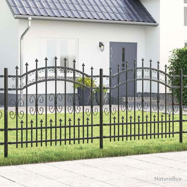 Cl�ture de KAMPEN 240 x 140 cm Mesh Gris