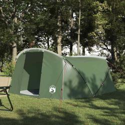 Tente tunnel 4 personnes Vert et blanc 318 x 275 x 140 cm