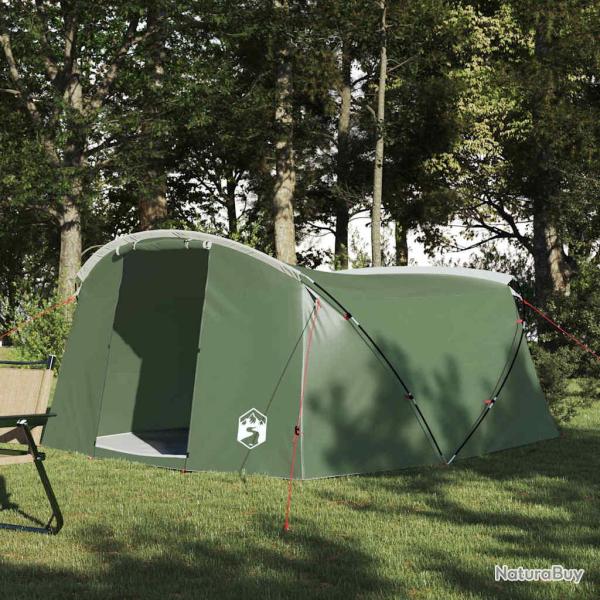 Tente tunnel 4 personnes Vert et blanc 318 x 275 x 140 cm