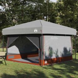 Tente int&eacute;rieure 7 personnes 7 personne Gris et orange