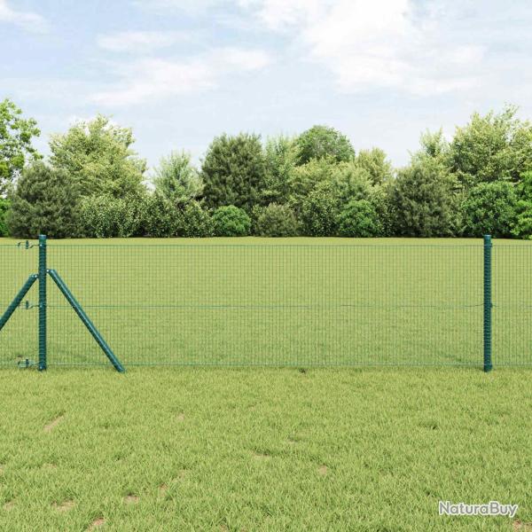 Cl�ture en fil soud� 1000 x 40 cm Vert